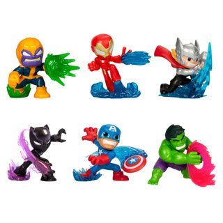 Ty marvel avengers migh verde collectibles assorti | 4 stuks
