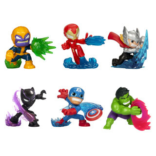 Ty marvel avengers migh verde collectibles assorti | 4 stuks