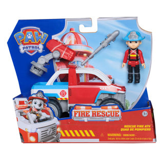 Vehículo de rescate de bomberos de la patrulla de Paw Ryder