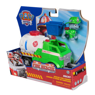 Veicolo di soccorso antincendio Paw Patrol roccioso