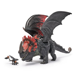 Cómo entrenar a tu dragón rojo muerte chompping rampage splay