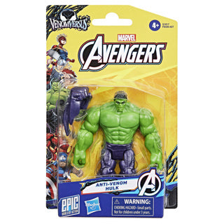 Marvel avengers 10 cm figuur epic hero deluxe venom hulk