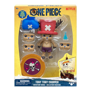 Moose gioca con un action figure in un unico pezzo