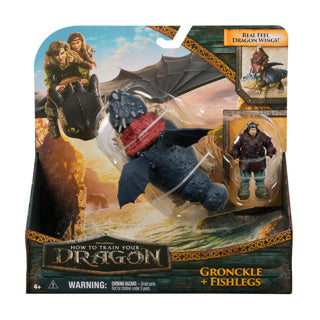 Cómo entrenar a tu dragón dragón y pescado vikingo