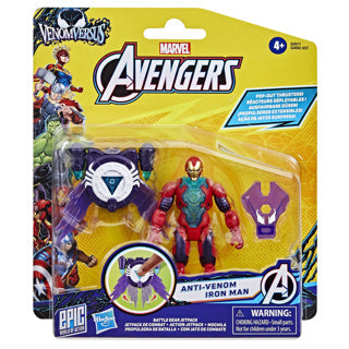 Marvel Avengers 10 cm Figura Epic Hero Super Gear Iron Man