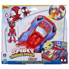 Hasbro Spidey y sus increíbles amigos Glow Tech Web-rawler y Spidey Action Figura
