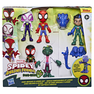 Paquete de colección de dinosaurios de Spidey y sus amigos.