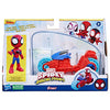 Hasbro spidey y amigos asistente de motocicleta | 2 piezas