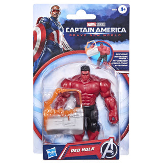 Marvel Avengers da 10 cm Captain America Deluxe Red Hulk Movie