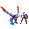 Marvel mech strike captain america 10 cm