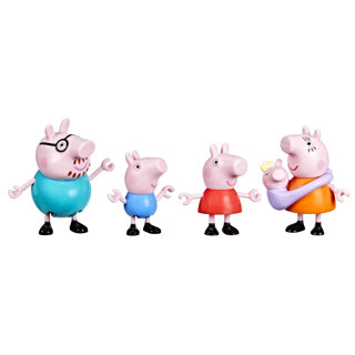 Peppa peppa's familie pack | 4 stuks