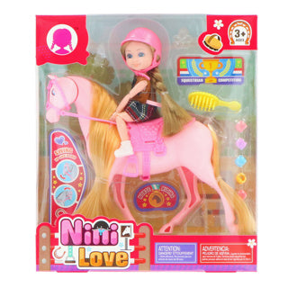 Pop set con cavallo grande 2 assorchi