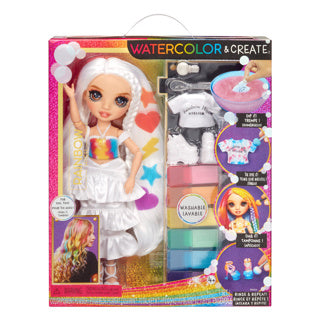 MGA Entertainment Rainbow High acuarela Crear ojos marrones-Modepop