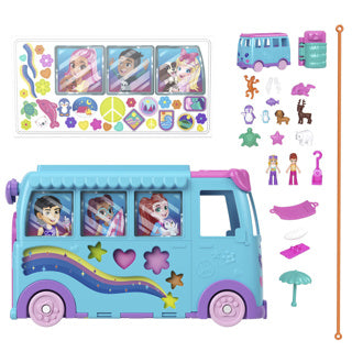 Polly Pocket Pet Mobile Adventure Play Set