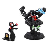 Hasbro marvel stunt squad speelset venom vs miles morales middel assorti | 4 stuks - afbeelding 2
