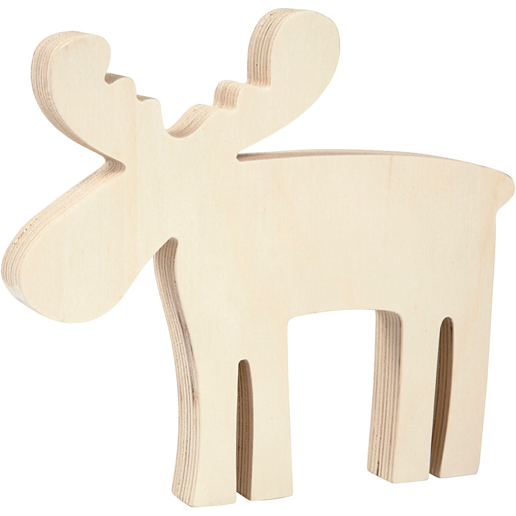 Alce Creative Company, misura 15x14 cm, spessore 16 mm, 1 pezzo
