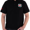 CASTROL CLASICA CAMISA POLO POLO CAMISA Classic Black Gr. M 48