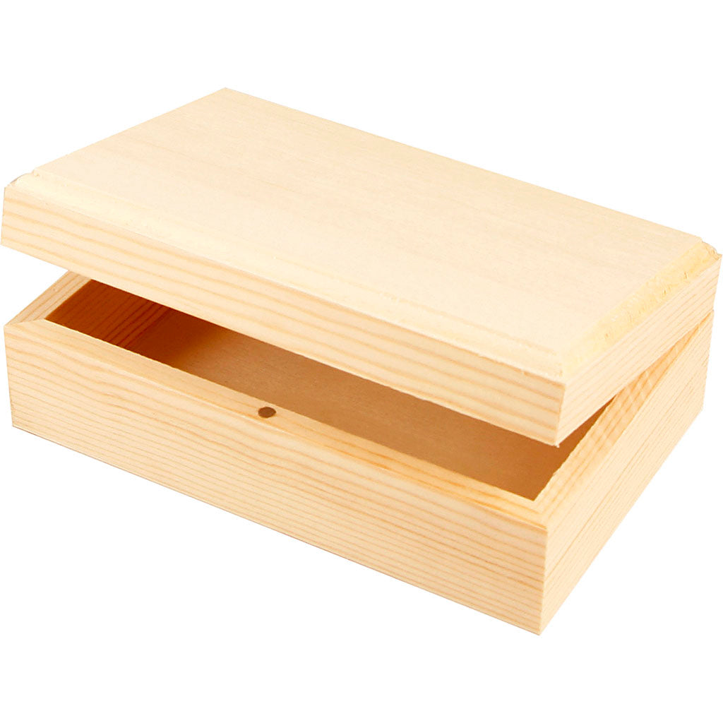 Wooden jewelry box