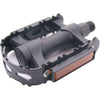 Edge pedal set MTB plastic with iron edge black