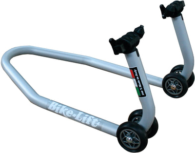 Cavalletto sollevatore bike-lift fs-10 e prova di montaggio. univ anteriore in alluminio