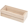 Cassetta per frutta Creative Company, h: 6,5+7+7,5 cm, l: 22+23,5+25 cm, l: 7+8,5+10 cm, 3 pezzi 1 set