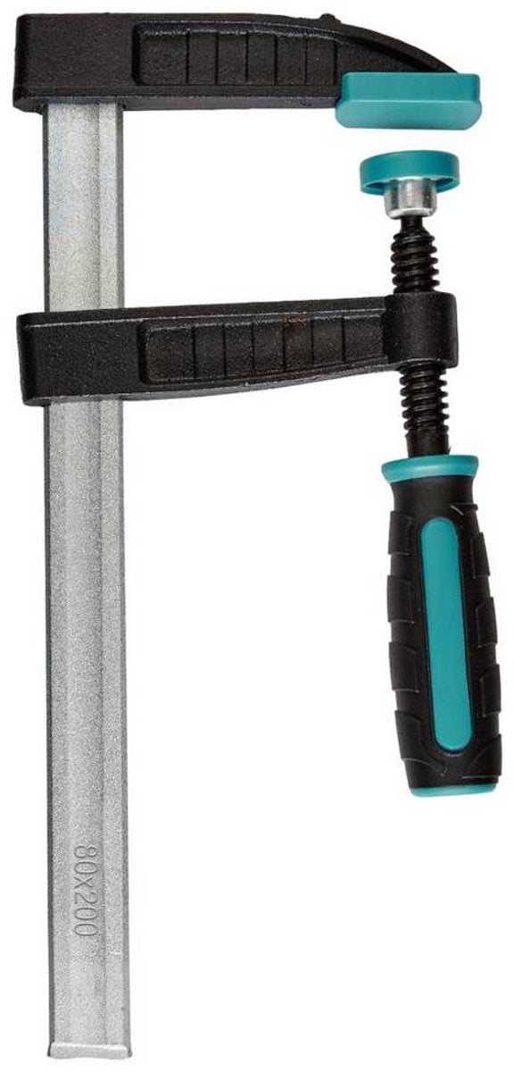 Wolfcraft - abrazadera de tornillo - abrazadera de pegamento - abrazadera de pegamento - 200 mm - 3058000