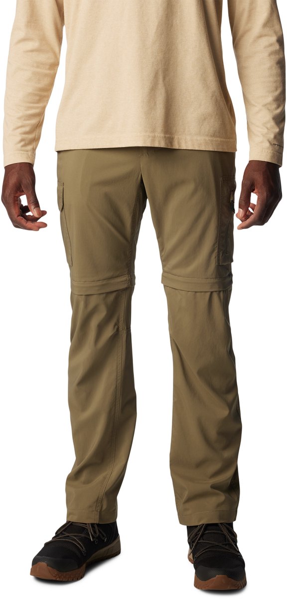 Columbia silver ridge™ Utility convertible pant pantalones de exterior para hombre - verde piedra