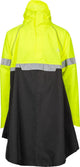 Poncho de lluvia Ralka con mangas impermeable transpirable - adultos - extra visible - talla L XL