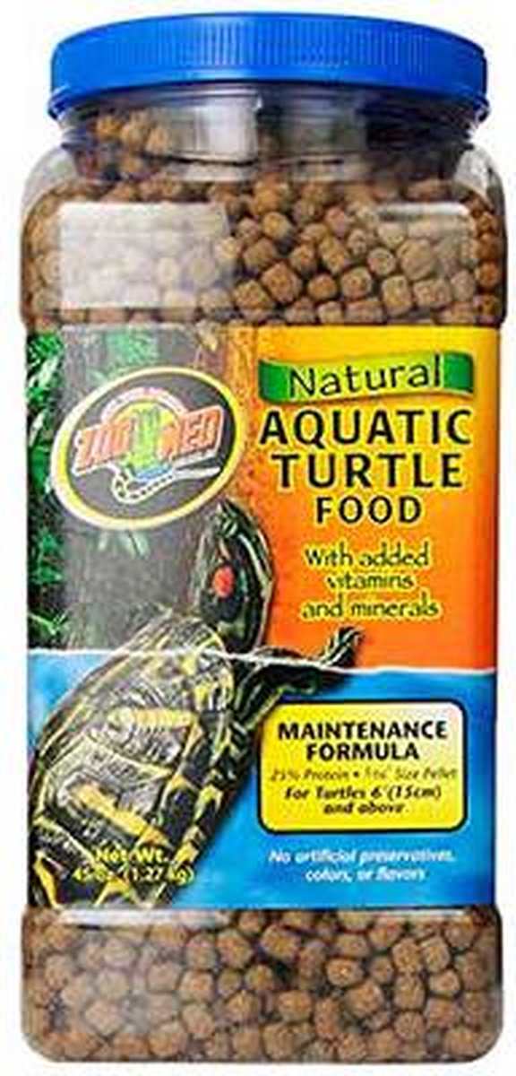 Zoomed zoo med aquatic turtle food maintenance - 1.3 kg