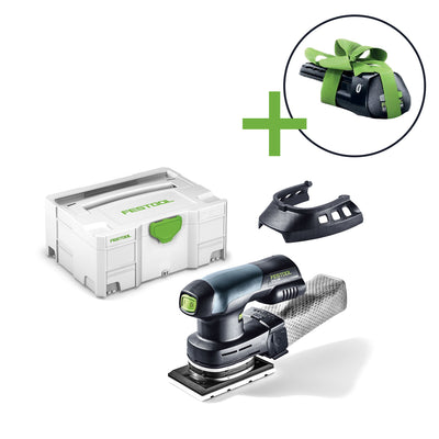Lijadora orbital inalámbrica Festool rtsc 400 li-basic | + batería 3.0ah 577028