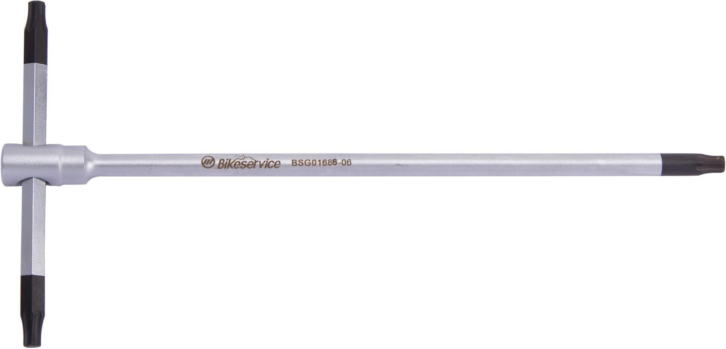 Bikeservice schroevendraaier turn handle bst torx t27 x 180mm