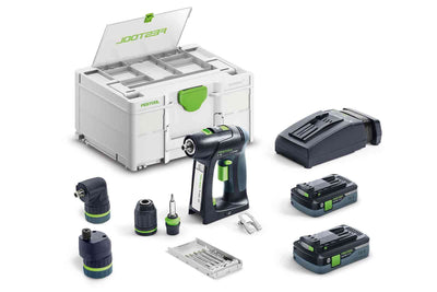 Taladro atornillador de batería Festool C18 HPC 4.0 i-set
