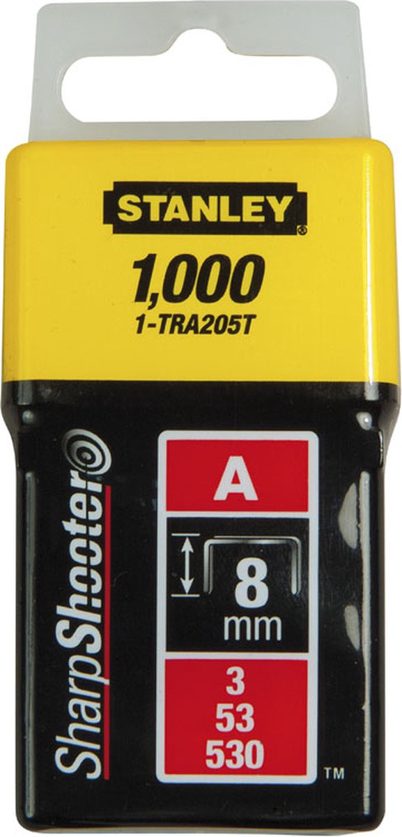 Punti Stanley 14mm tipo a - 1000 pezzi