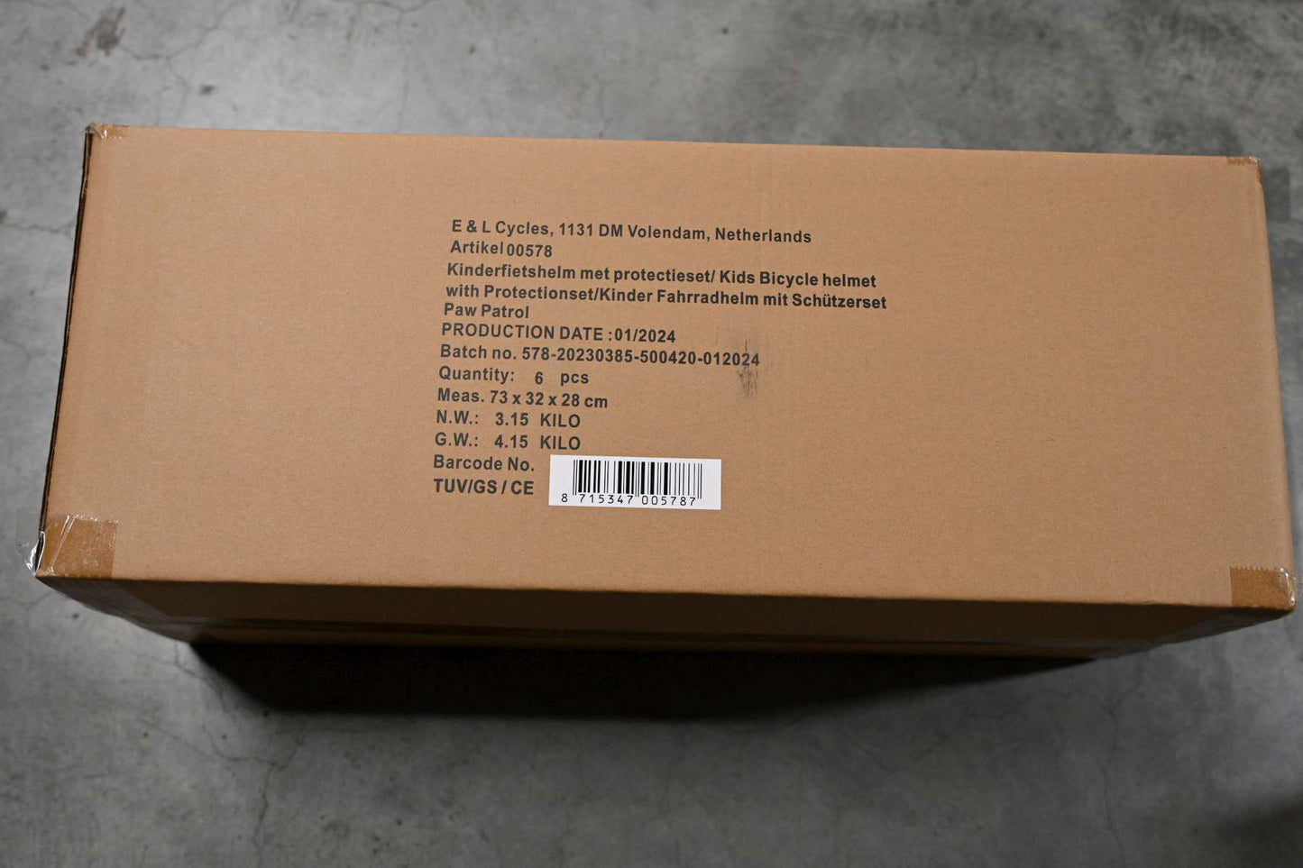 Nickelodeon de 6 piezas de protección de patinaje 51 55 cm azul