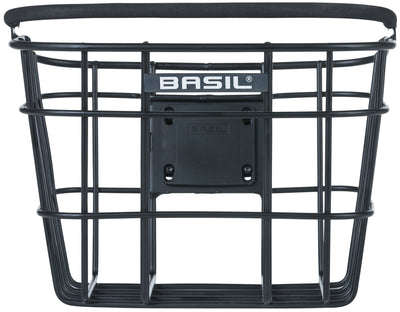 Basil Bremen Alu KF - Canasta de bicicletas - Primero - Negro
