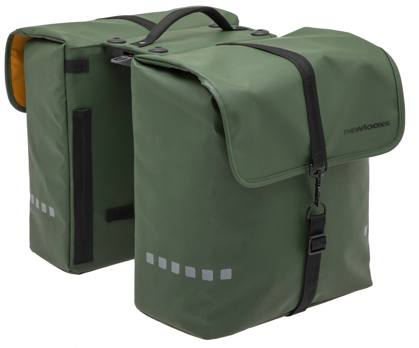 Nueva bolsa de bicicleta de doble bicicleta de Looxs - Verde - 39L