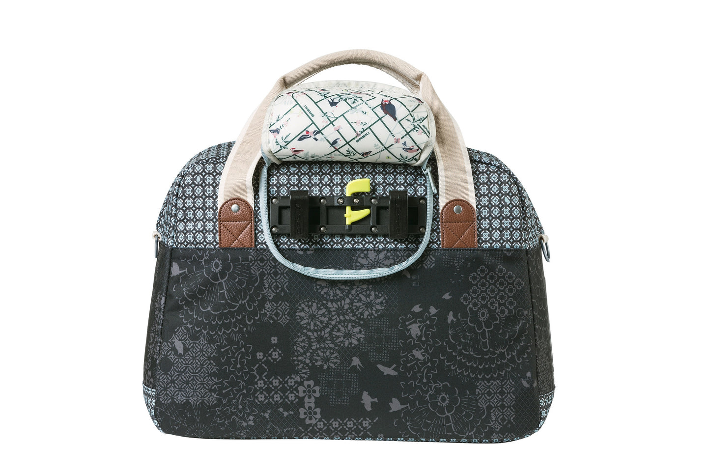 Bolso de hombro para bicicletas Basil Bohème - verde, 18L