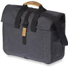 Basil Bolsa de negocios seco Urban - Bolsa para hombros de bicicleta impermeable, capacidad de 20 litros, cuerpo a cuerpo de carbón