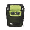 Basil Miles Daypack - sportieve fietstas - unisex - zwart lime