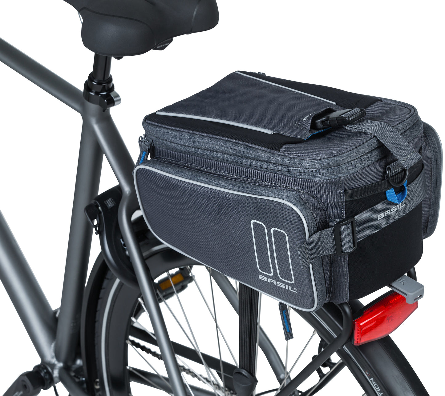 Basil Sport Design Trunkbag Mik - Gray - Mochila para bicicletas - Unisex - Sporty - 7-15L