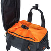 Basil Miles Bague Gagge Thininga Borse - Sporty Bicycle Borse per uomini e donne - Arancia nera - impermeabile - 7 litri