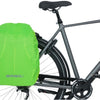 Basil B -Nordlicht - Mochila de bicicleta moderna para bicicletas eléctricas - 18L - Verde - Unisex - con iluminación LED