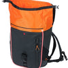 Backpack in bicicletta in bicicletta di Basil Miles Nordlicht - Backpack nero impermeabile per ciclisti - 17L - UNISEX - SPORTY - NERO