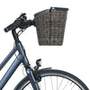 Basil Bremen Rattan Look KF - fietsmand - voorop - donkerbruin