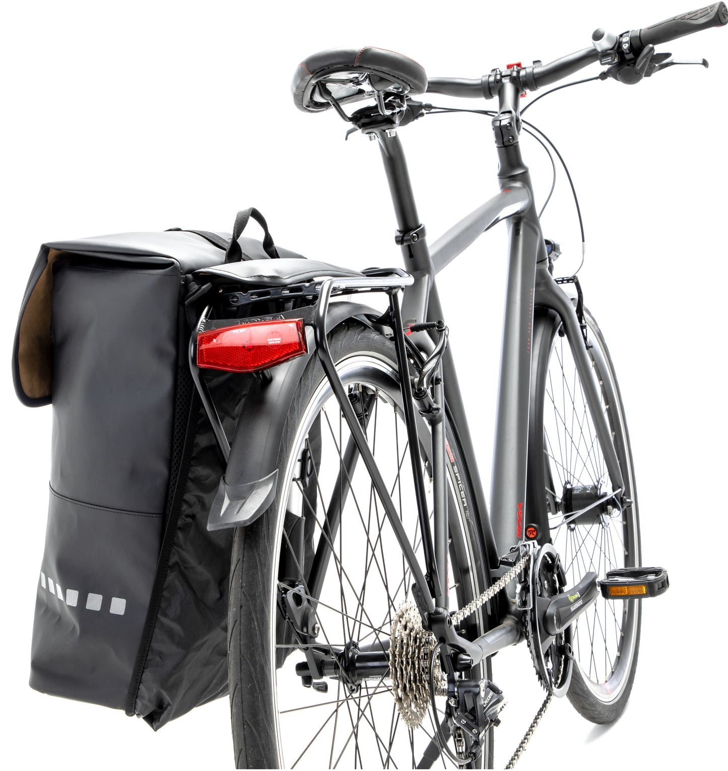 Mochila odiente - mochila resistente para bicicleta - verde negro