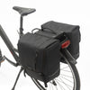 Nova Double - Doppio sacchetto per biciclette, acqua -repo, nero