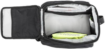 NUOVO LOOXS Sport Trunkbag RT - borsa per biciclette in poliestere nero