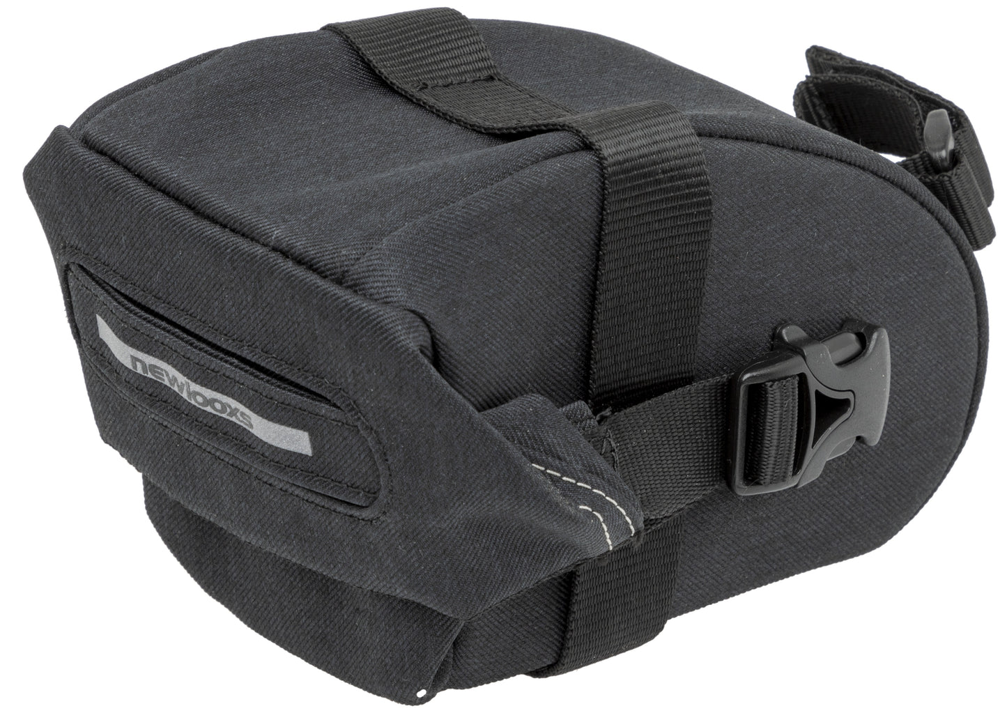 Nueva bolsa de silla de montar Sports Looxs - Negro - Poliéster - Velcro - 0.9L