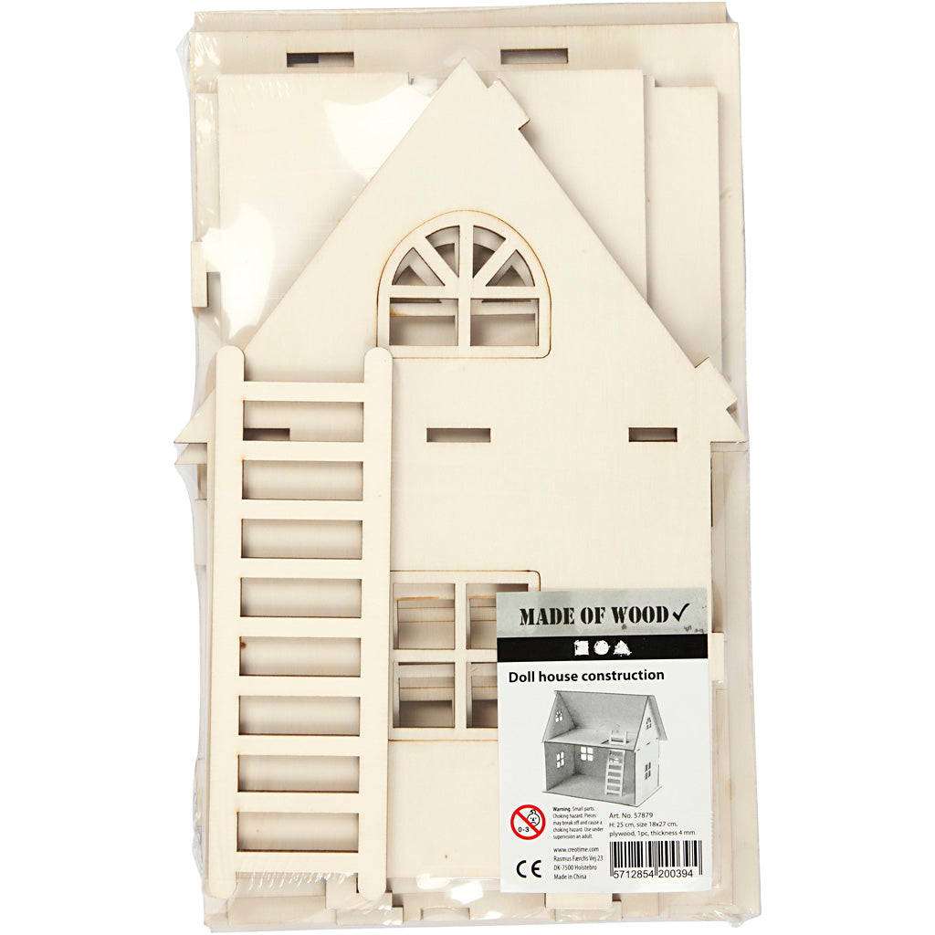 Creativ Company Diy Wooden Poppenhuis