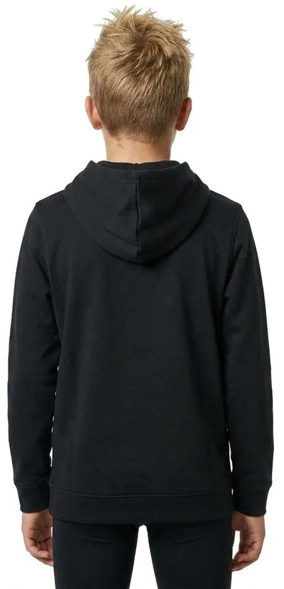 Under armour ua b rival polar sudadera con capucha-blk suéter deportivo para niños - ultimate black - white